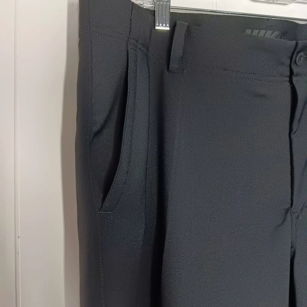 Nike Pants Mens 38x32 Black‎ Dri-FIT Golf Trousers Lightweight Performance